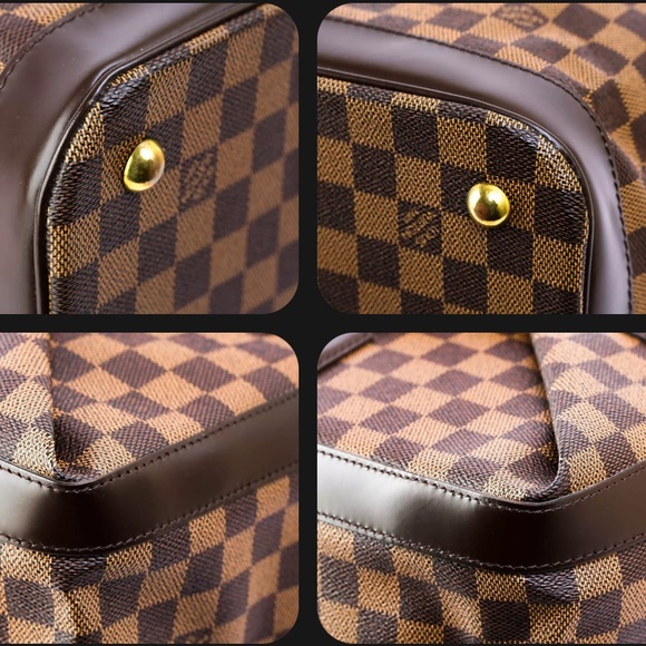 Authentic LOUIS VUITTON Damier N41160 Grimo 45 Travel Boston Bag - Picture 8 of 12